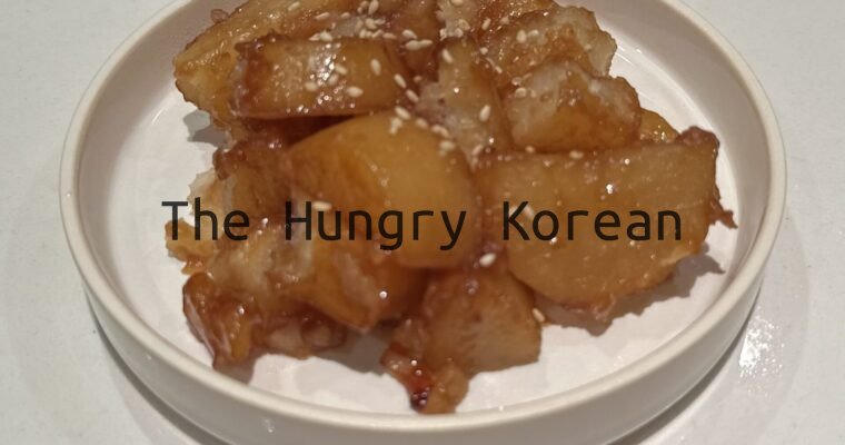 Easy Korean Braised Potatoes (감자조림) – A Simple and Savory Korean Side Dish